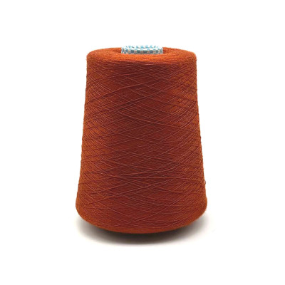 "Кашемир на шелке, Cariaggi, арт. Jaipur, оранжево-терракотовый