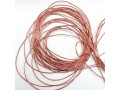 *Люрекс металлизированный, Kyototex, арт. Abigale, розово-оранжевый
