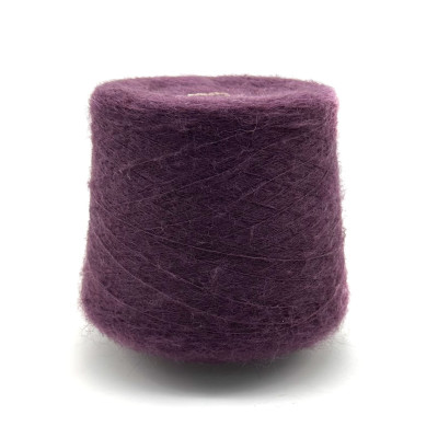 "Кидмохер смесовка, Lineapiu, Filclass Collection, арт. Kalimba, сливовый