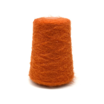 "Смесовка с мохером, Igea, арт. Antares, терракотово-рыжий