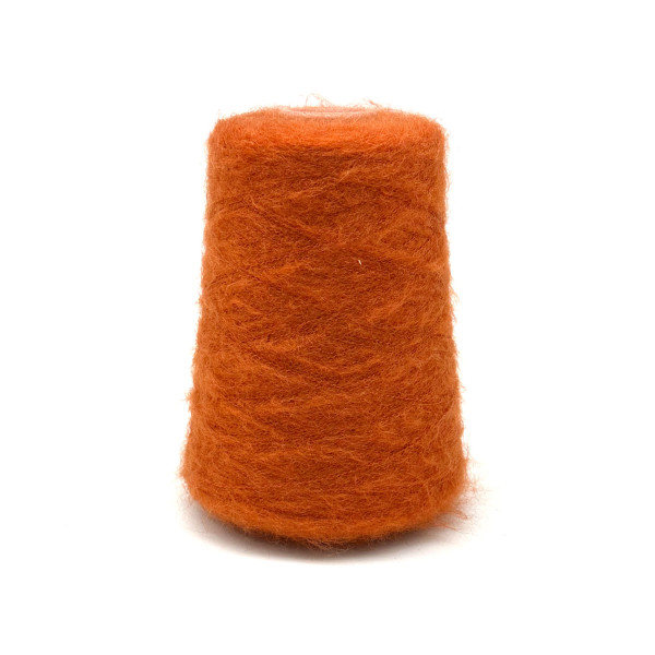 "Смесовка с мохером, Igea, арт. Antares, терракотово-рыжий